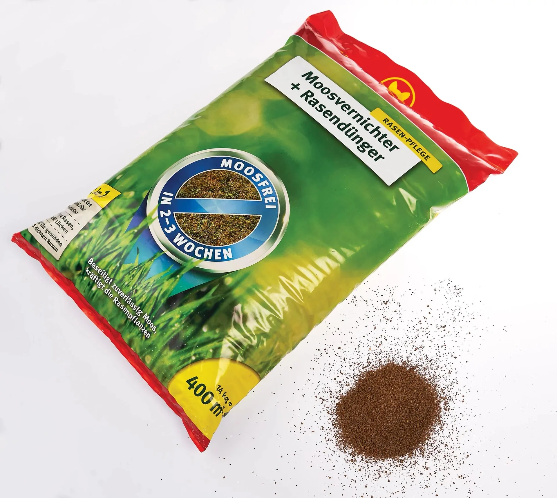 Moosvernichter und Rasendünger SW 400, 14 kg für 400 m² - 1