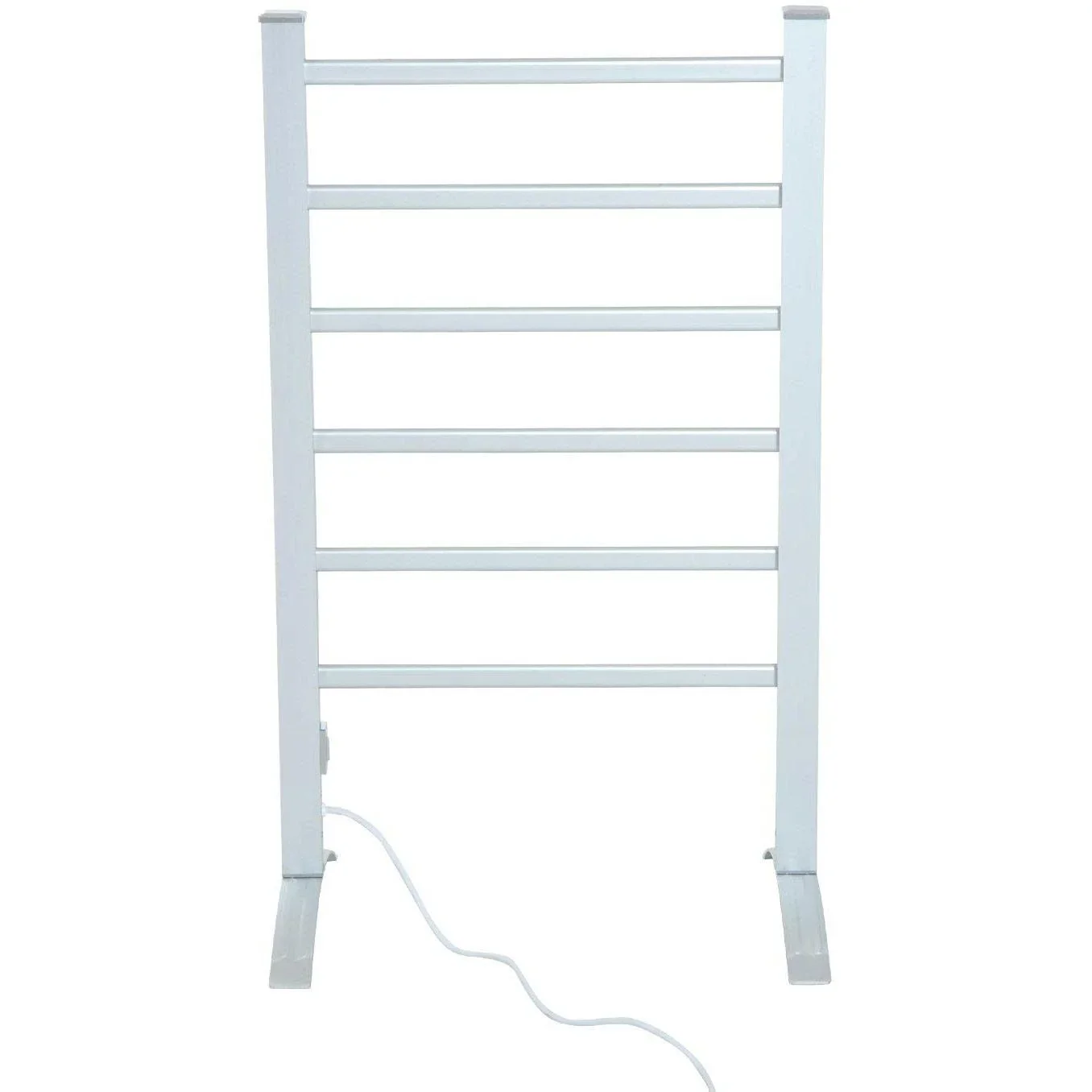 Beheizte Handtuchhalter Handtuchheizkörper 6 Heizstäbe Silber - 3