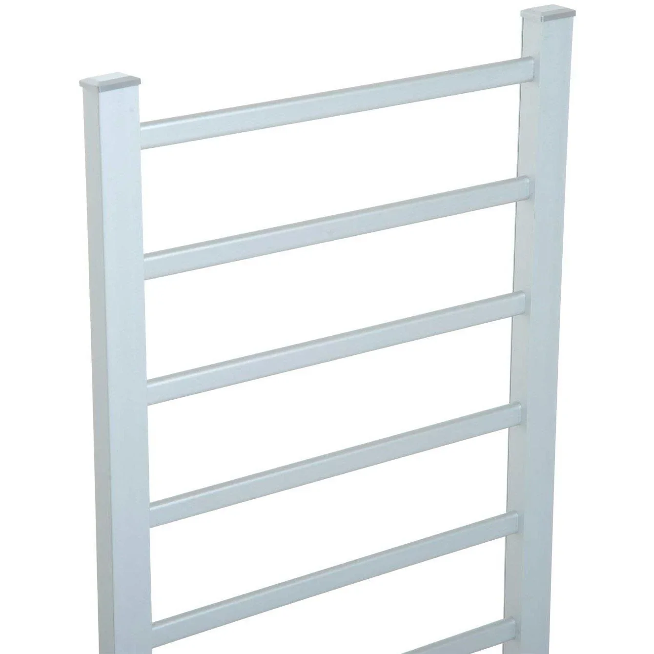 Beheizte Handtuchhalter Handtuchheizkörper 6 Heizstäbe Silber - 4