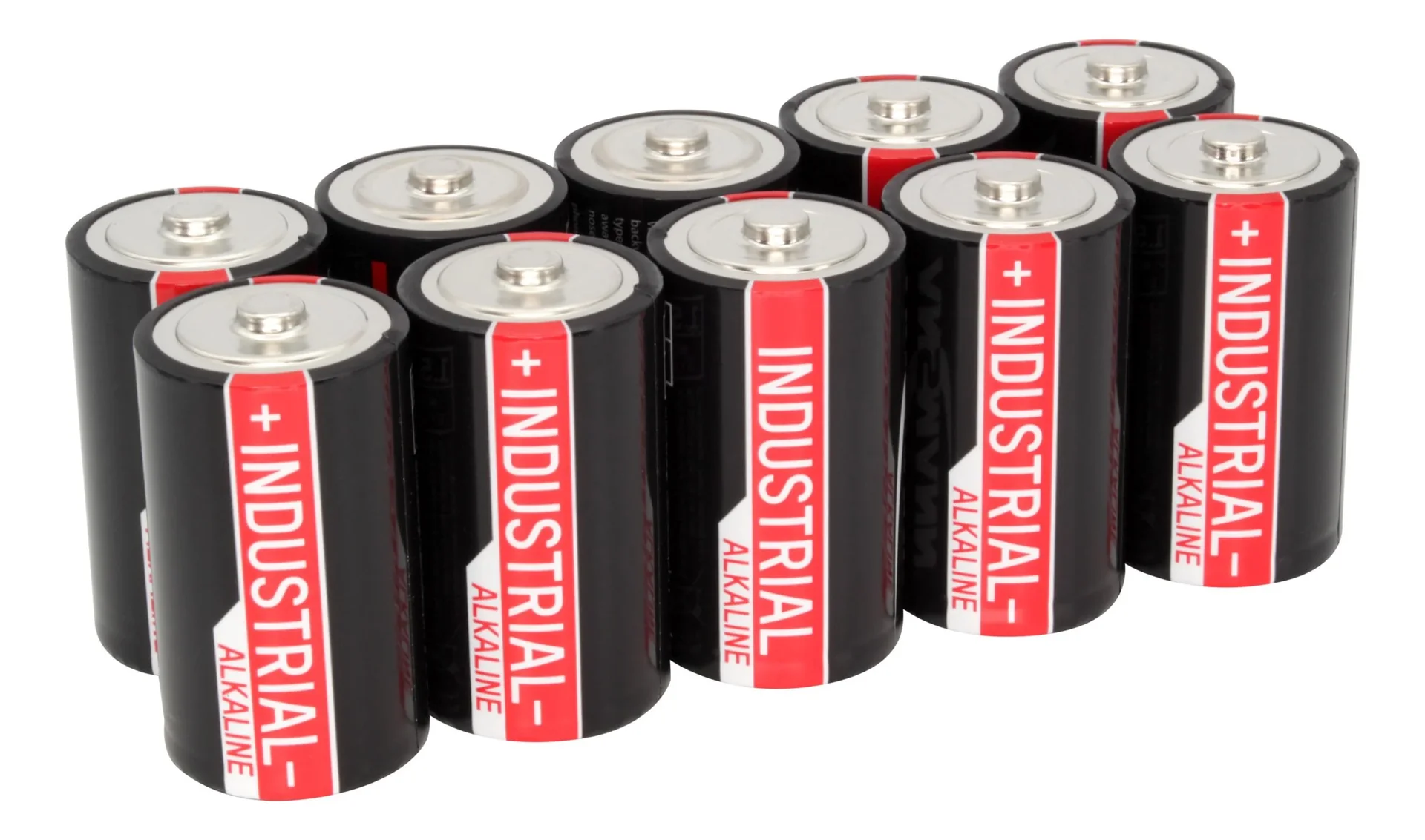 Industrial Alkaline Mono D Batterie - 10 Stück - 0