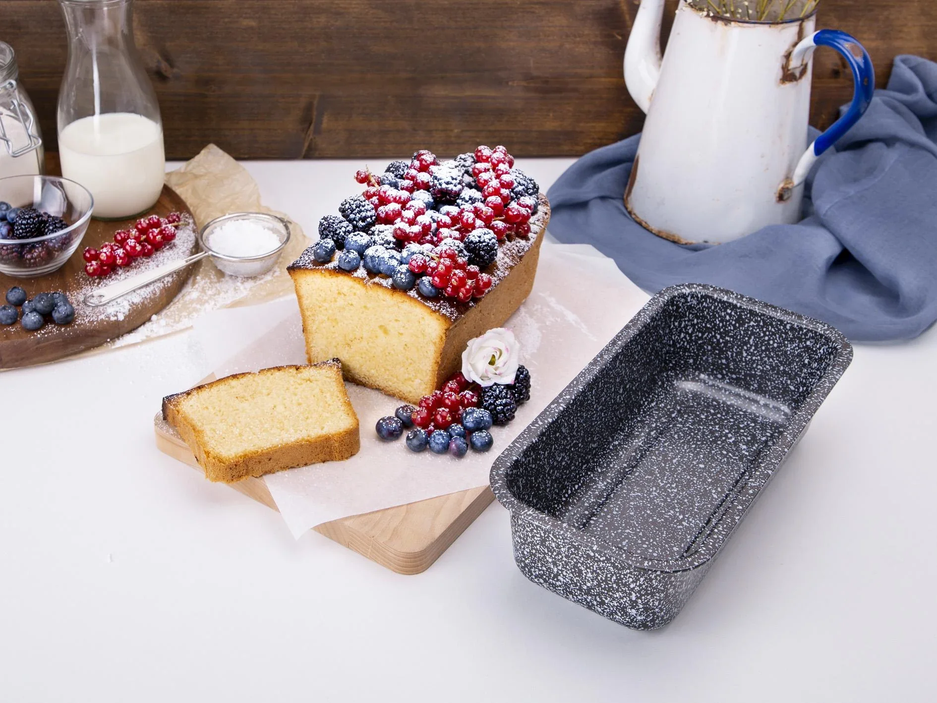 Kastenform Granito 25 cm mit Buch Backen - 0