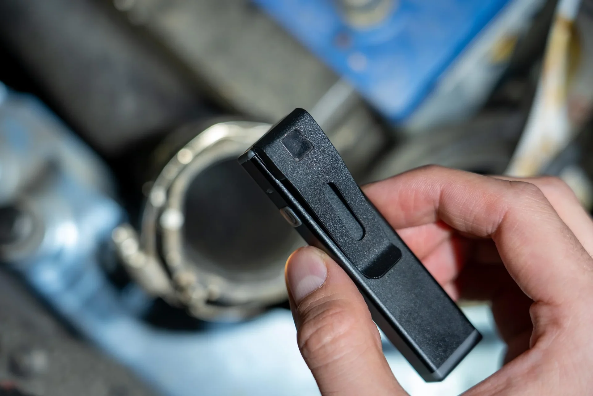 Profi Mini Werkstattleuchte mit 4,5 Watt COB-LED, wiederaufladbar - 6