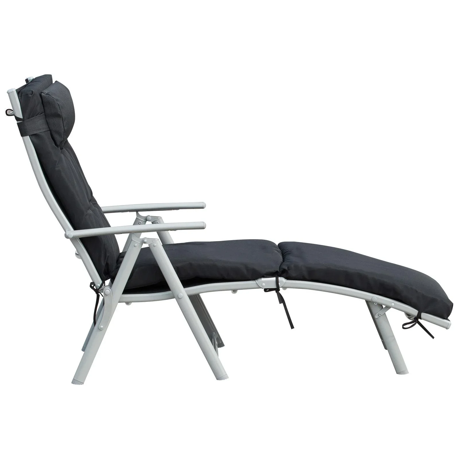 Sonnenliege mit Kissen - 2