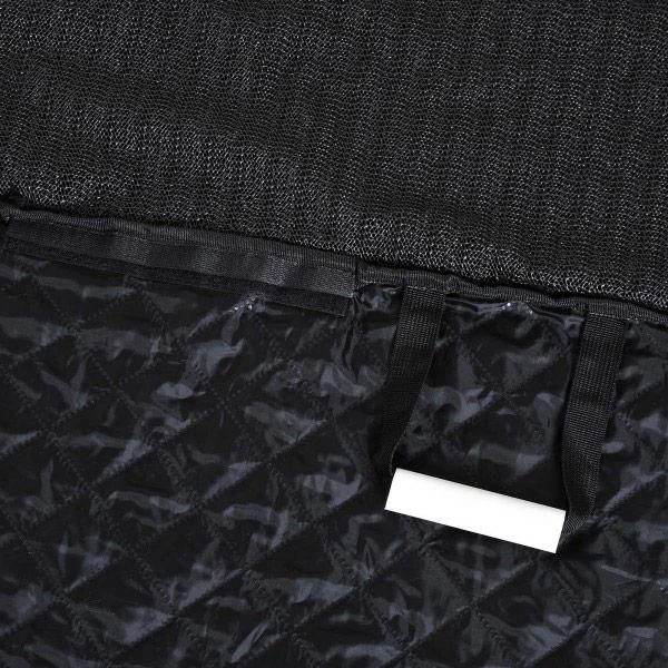 Hundedecke Autodecke Kofferraumdecke 2 Tasche Schwarz - 0