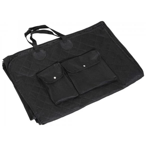 Hundedecke Autodecke Kofferraumdecke 2 Tasche Schwarz - 1