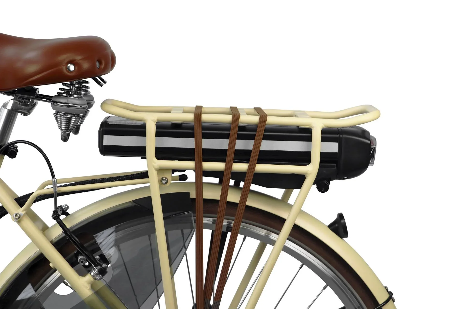 Damen City E-Bike, 28 Zoll, Rahmenhöhe 50 cm, 7-Gang Nabenschaltung, beige Rosendaal 3 Lady, 13Ah - 1