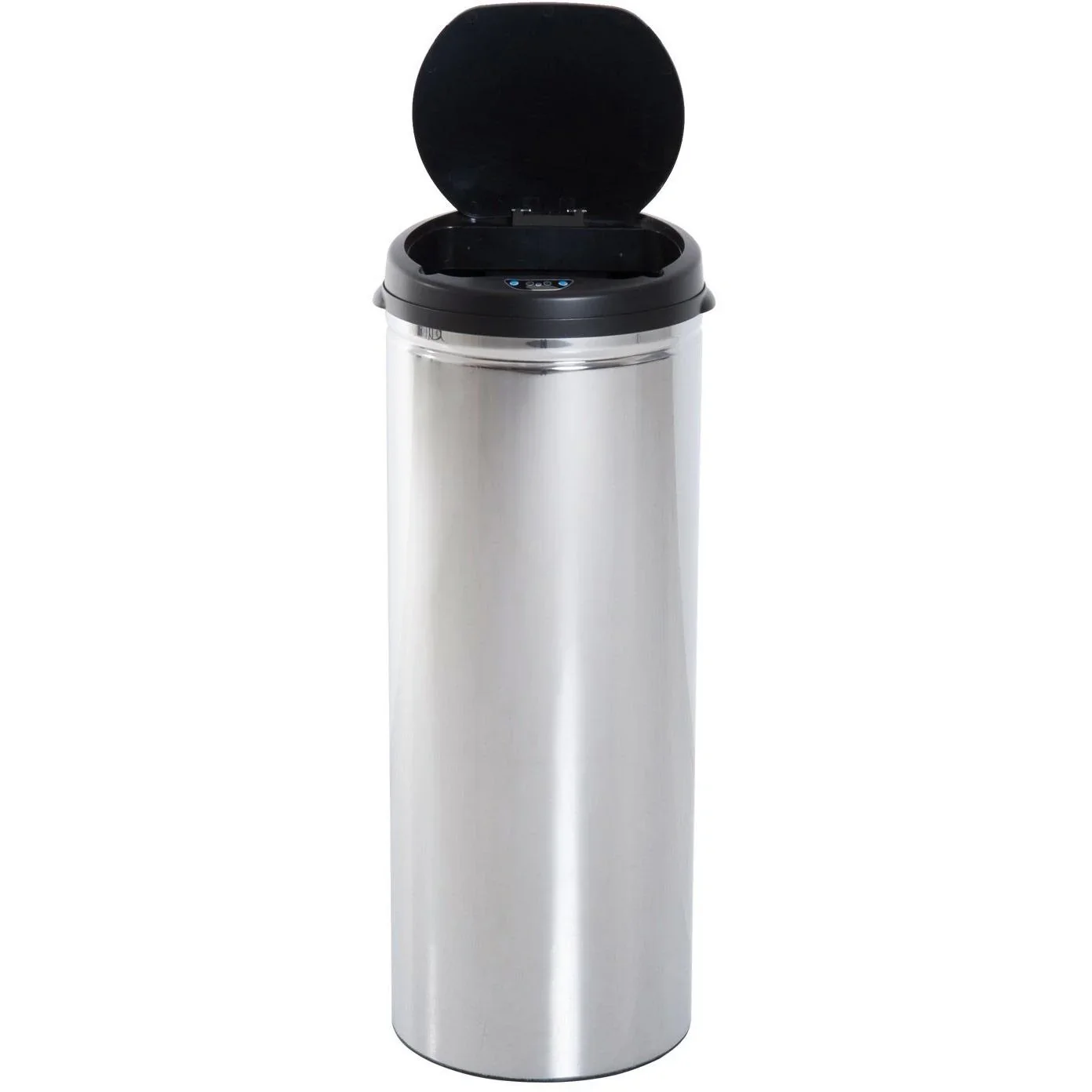 Edelstahl Mülleimer 50L Automatik Sensor IR mit Inneneimer rund - 4
