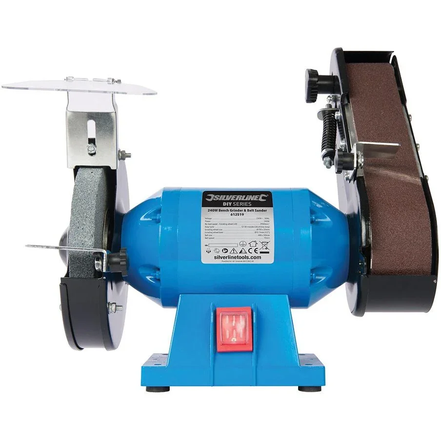 240 W Tischschleifmaschine und Bandschleifer - 2