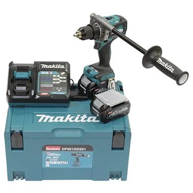 Akku-Bohrschrauber 40V max. / 2,5 Ah, 2 Akkus + Ladegerät im MAKPAC - 0