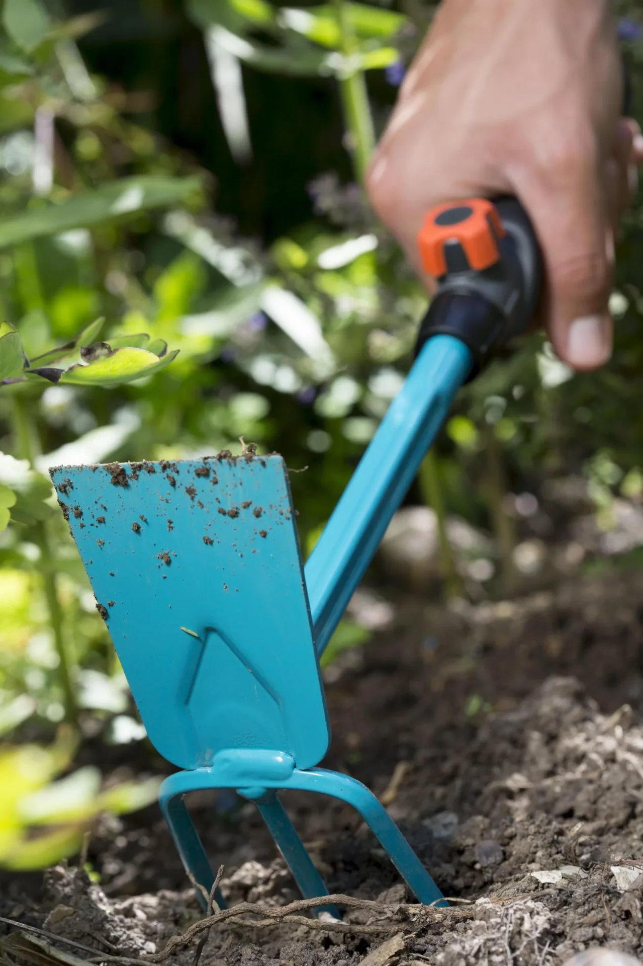 Combisystem-Kleinhäckchen, gerades Blatt, 3 Zinken - 0
