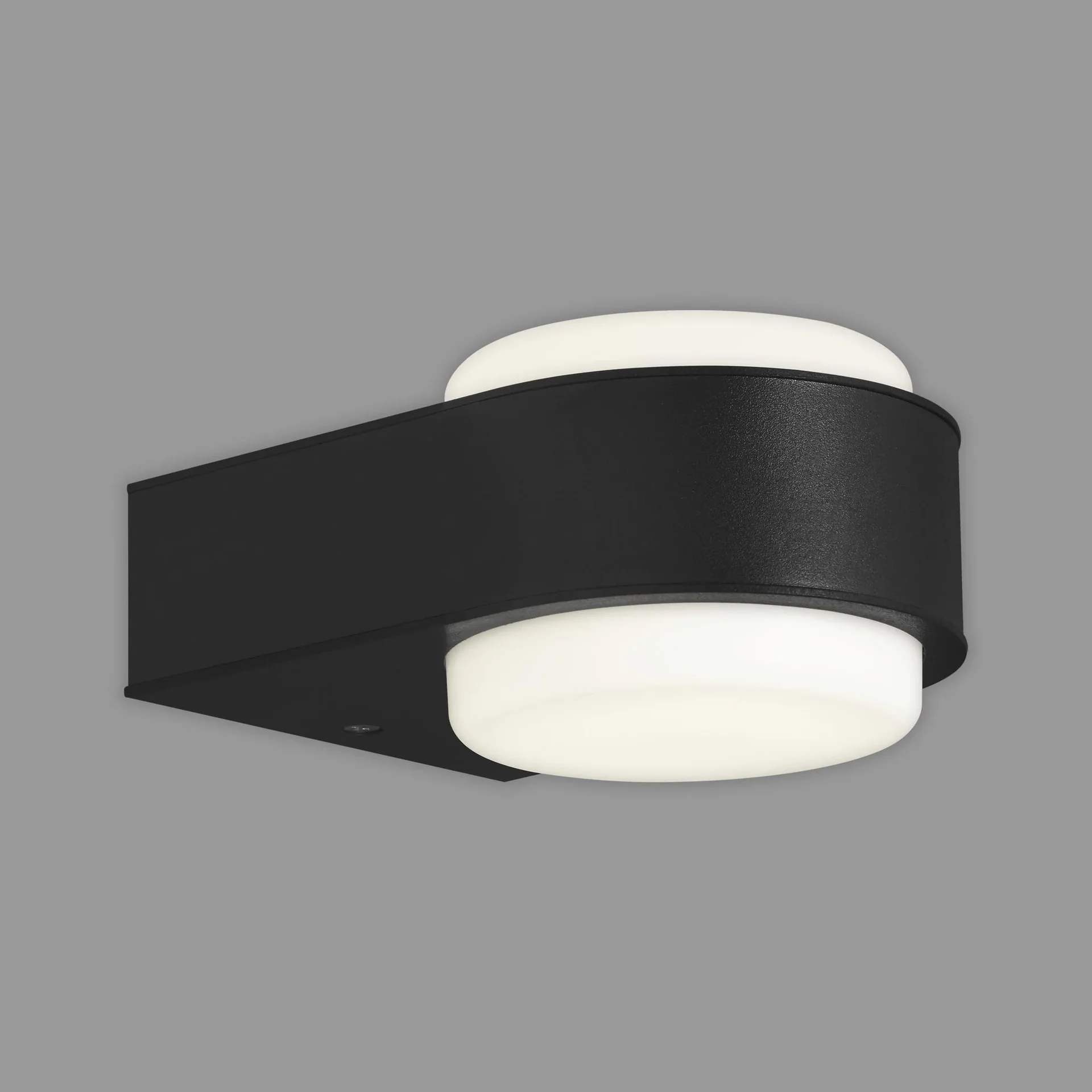 HANAU LED Außenwandleuchte, schwarz, IP44, 6,5 Watt, 650 lm, 4.000 K - 1