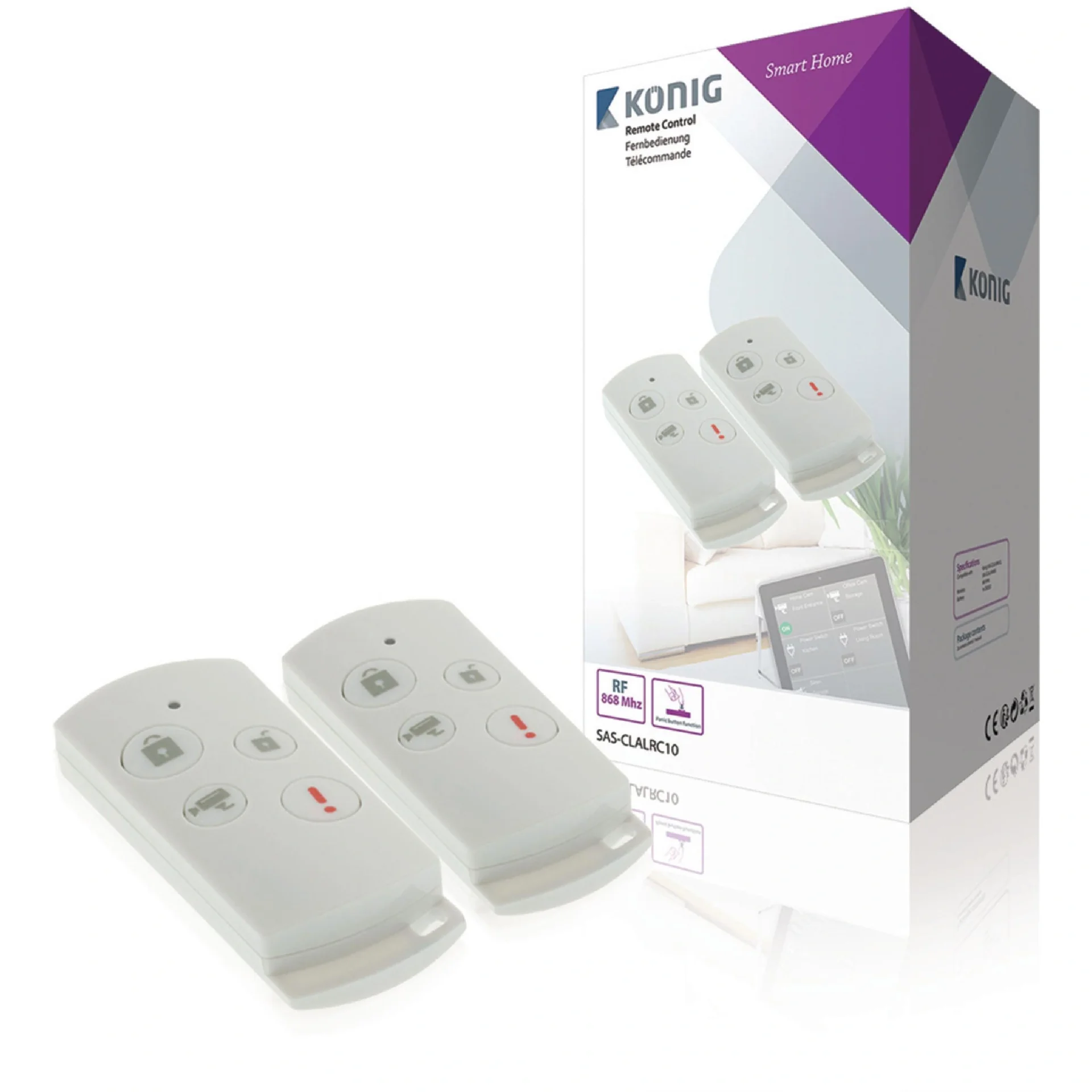 Smart Fernbedienung 868 Mhz - 4