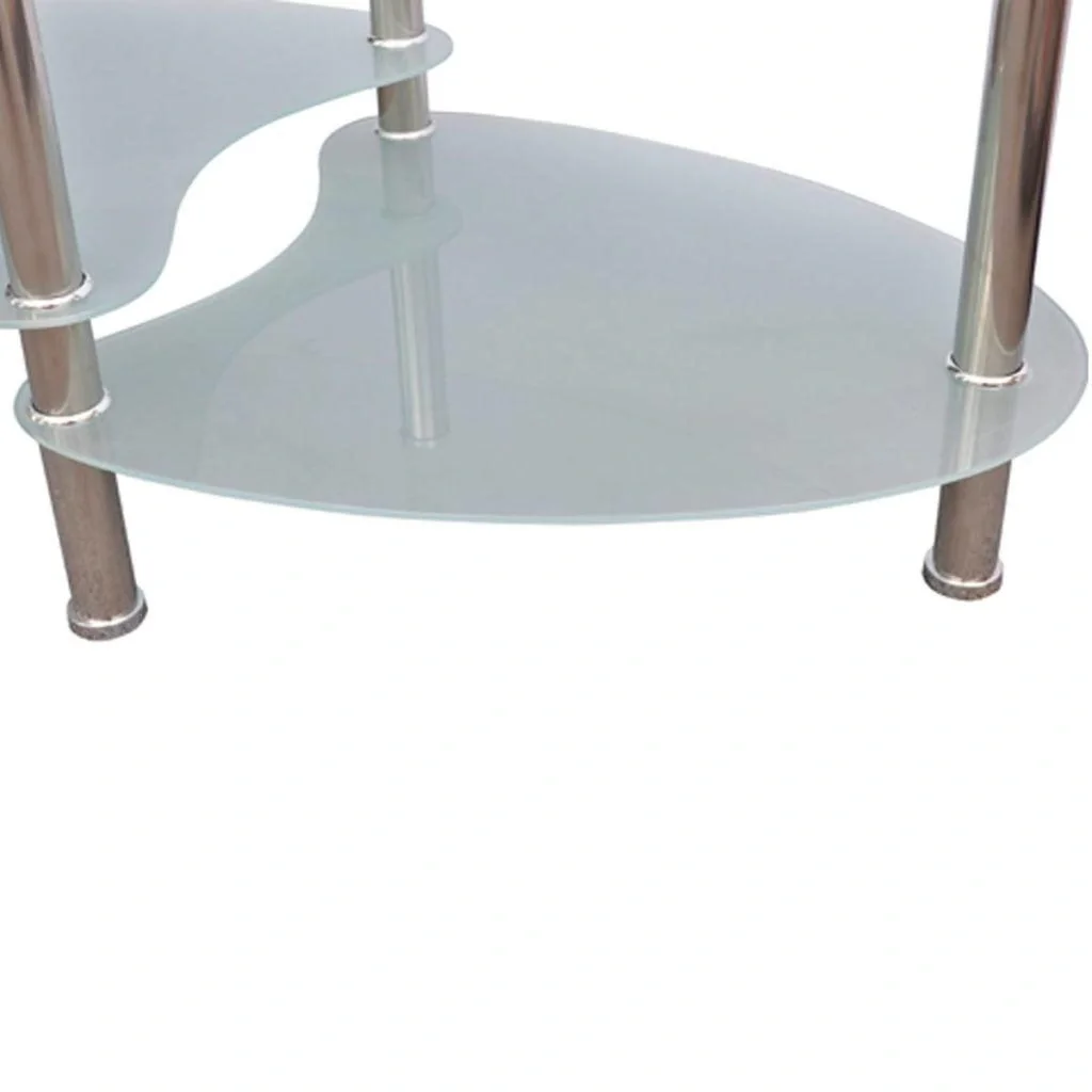 Couchtisch mit exklusivem Design weiß - 4