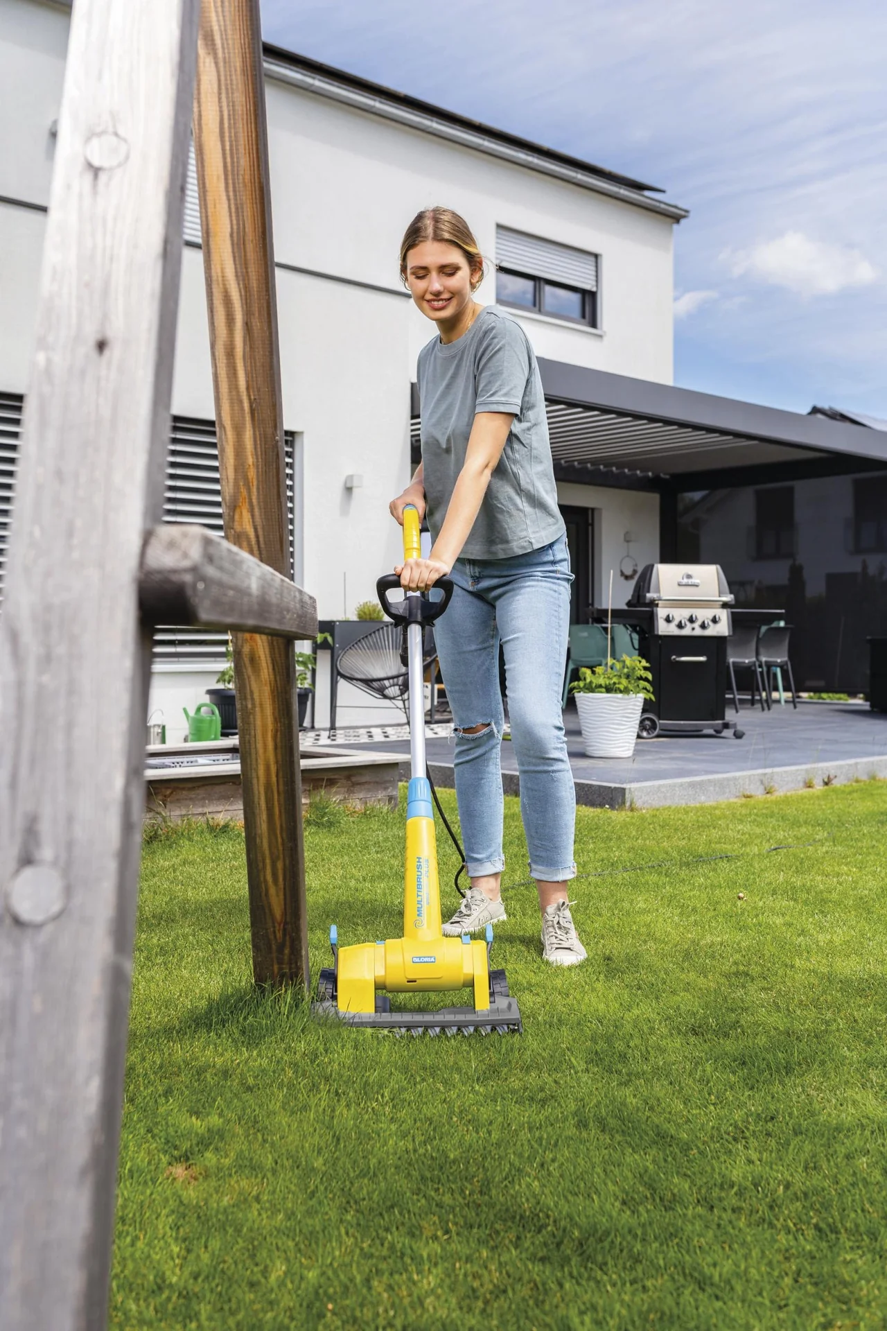 Rasen- und Kantenschneider- Aufsatz, FineCut Brushsystem - 2