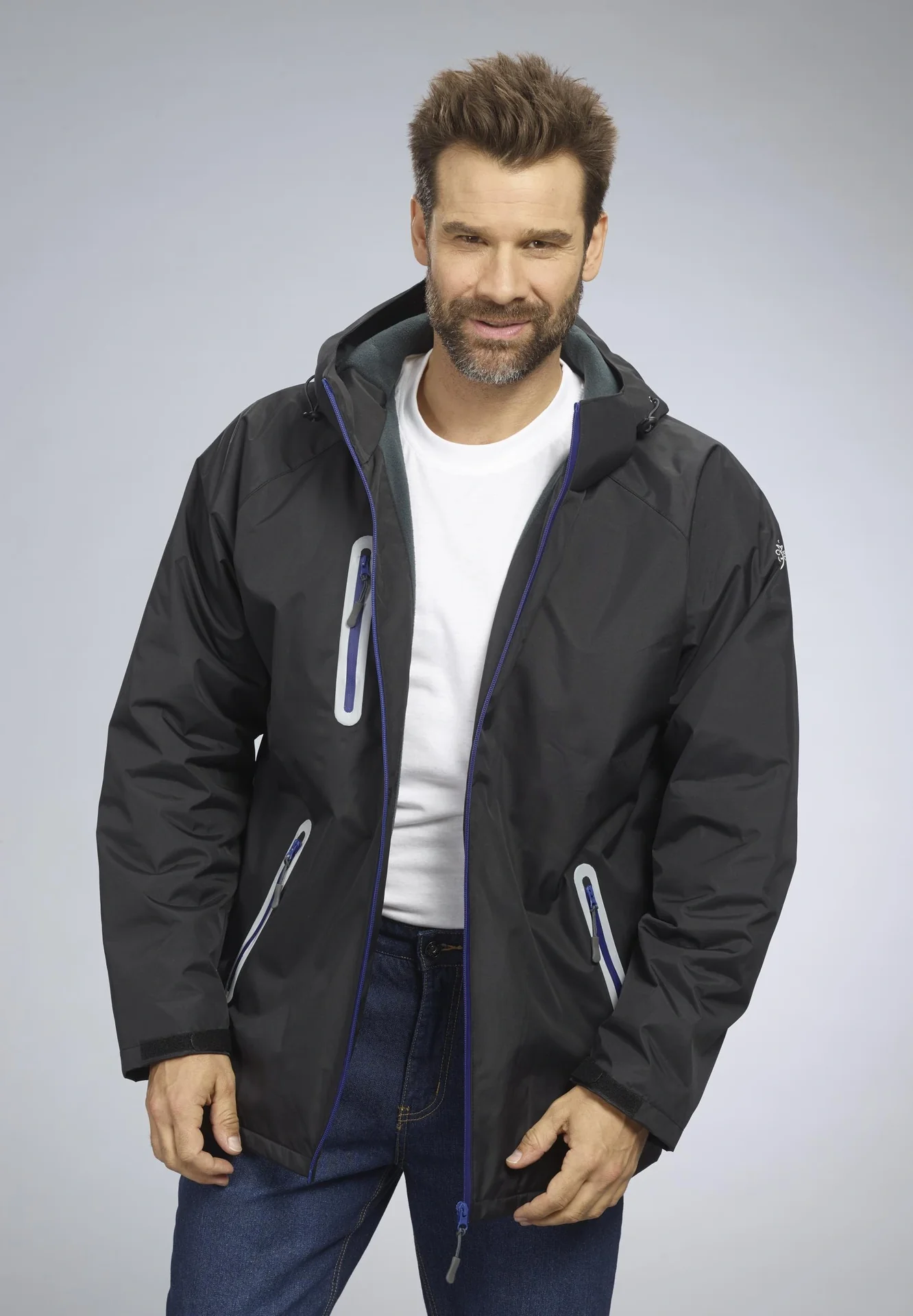 Softshelljacke, Farbe schwarz, Gr.M - 8