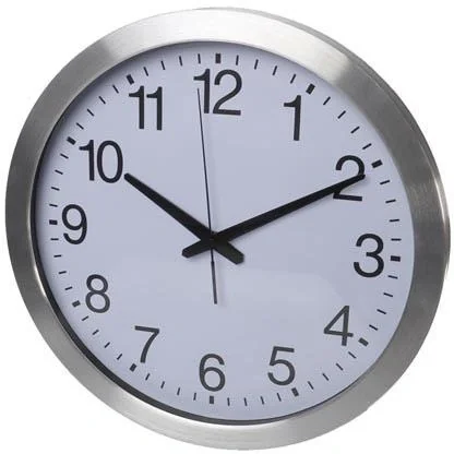 Wanduhr aus Aluminium - Ø 40 cm - 5