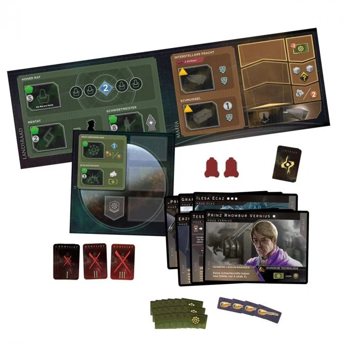 Gesellschaftsspiel - Dune Imperium - Rise of Ix - Erweiterung - 4