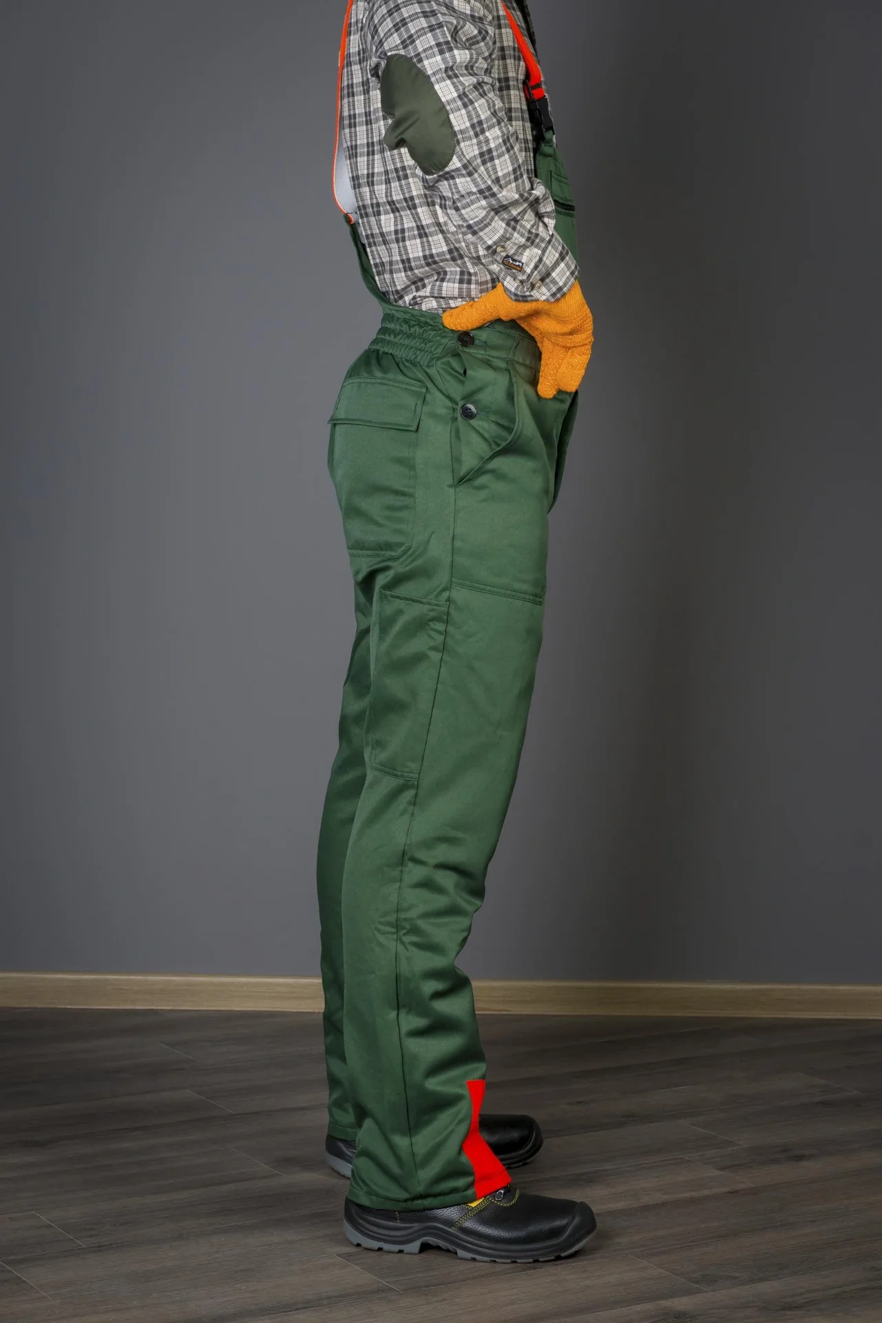 Schnittschutz Sicherheits Starter Set: Hose Gr.50, Helm, Handschuhe - 12