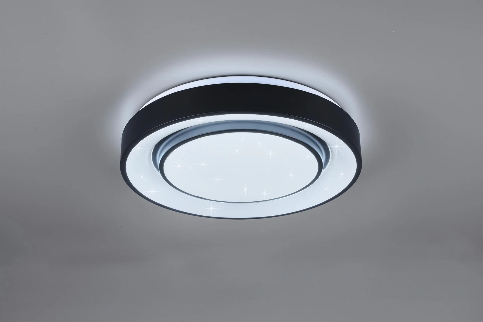 LED-Deckenleuchte MONA, 20 W, 3000-6000K, 2400 lm, RGB, Alu schwarz matt, Kunststoff weiß - 6