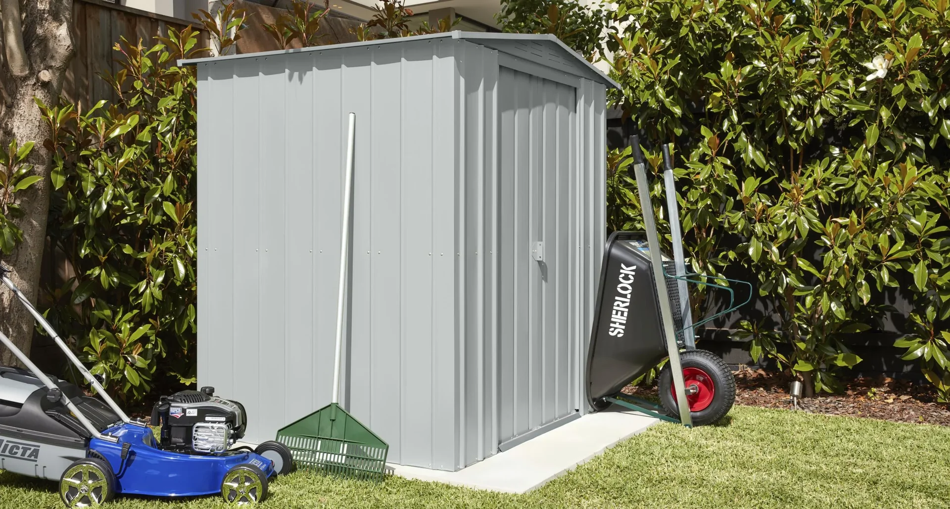 Gerätehaus Gartenmanager Dream 65 H 178, metallic - 9