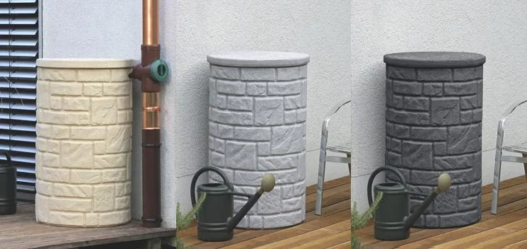 Regenspeicher ARCADO 230 l, Farbe black granit, bepflanzbar - 4