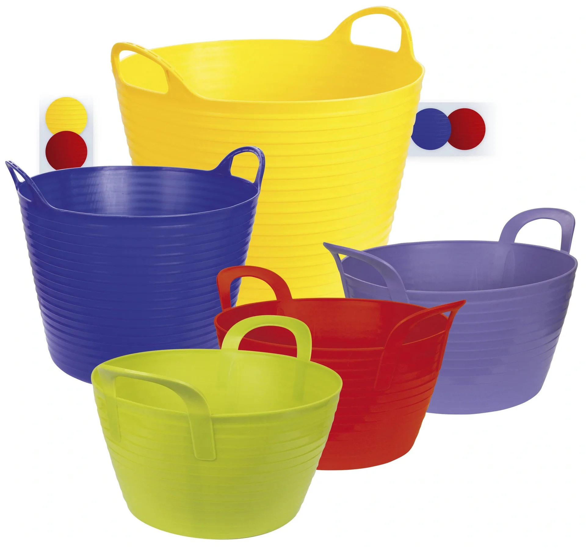 Eimer "Flex Bag", ca. 42 l, Farbe gelb - 3