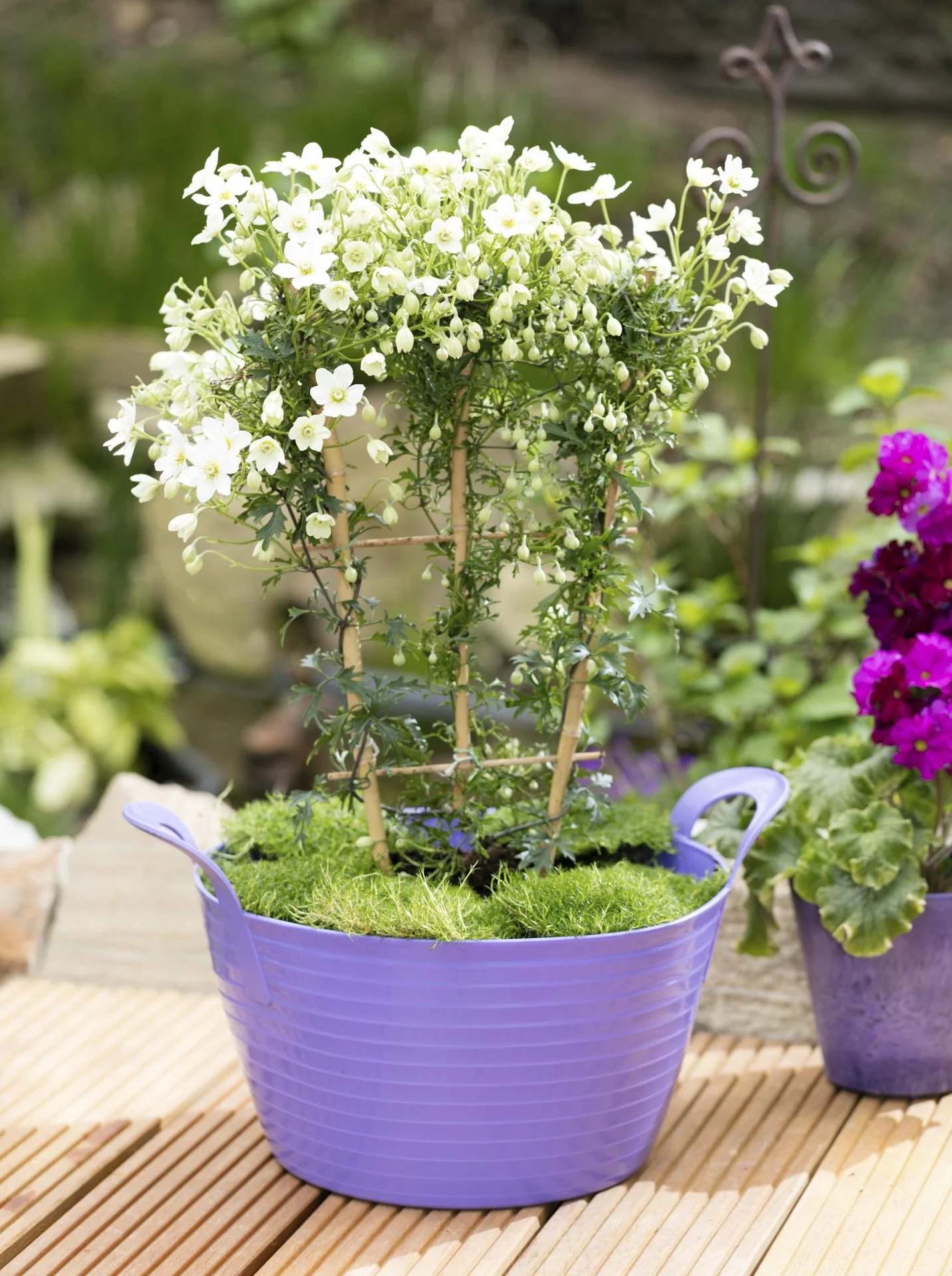 Eimer "Flex Bag", ca. 12 l, Farbe lila - 3