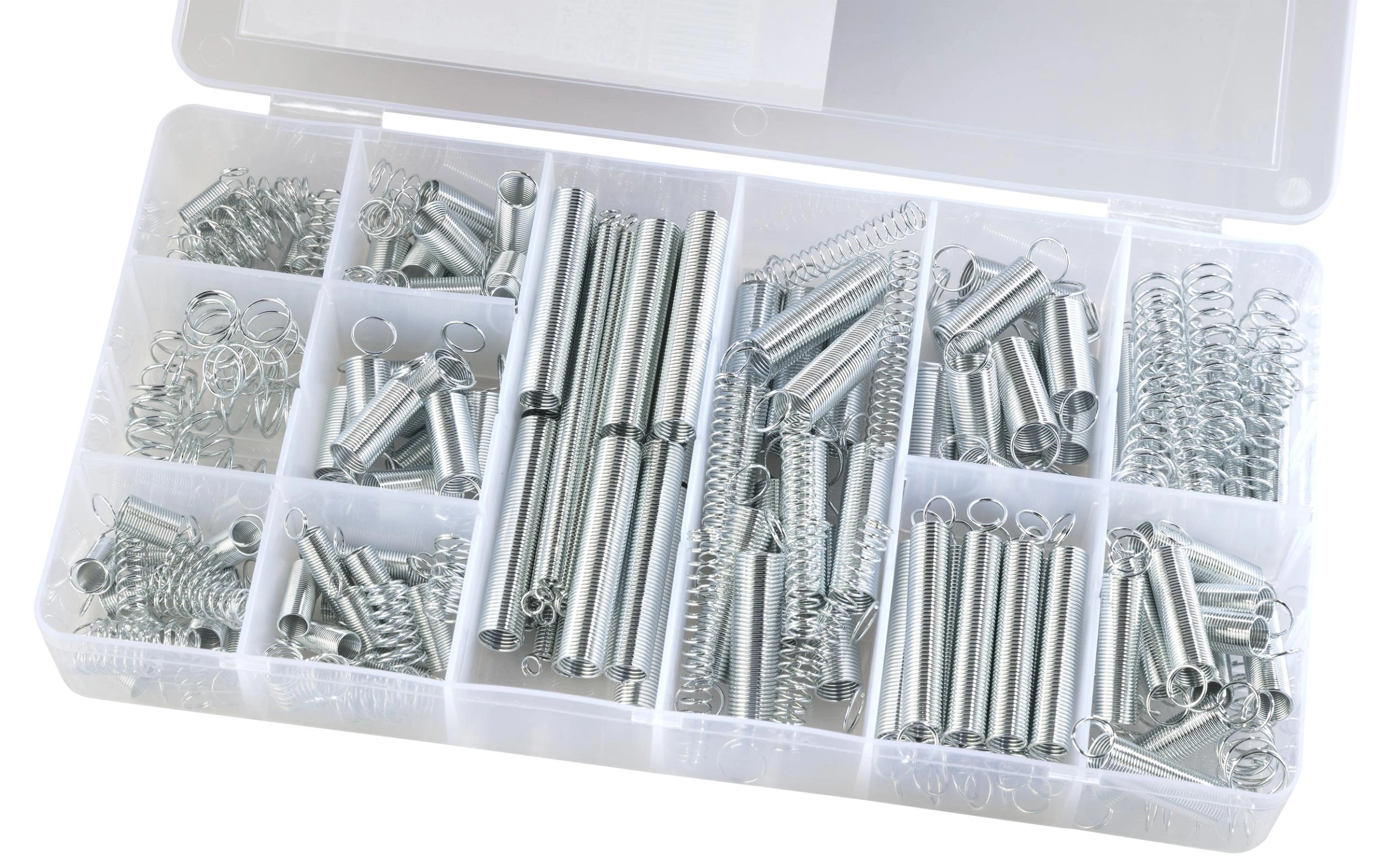 Druck und Zugfeder Sortiment, 200-teilig - 2