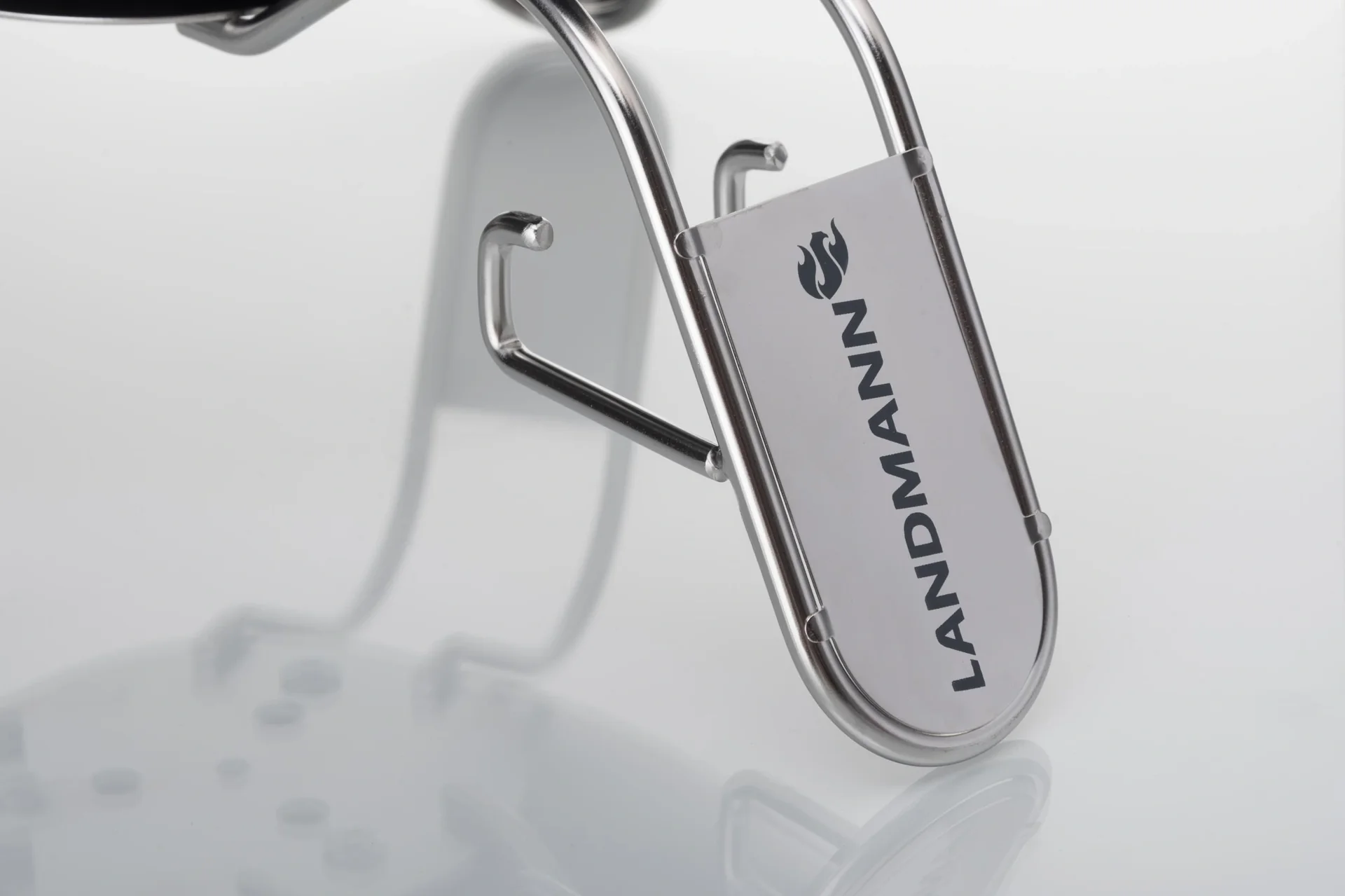 Holzkohle-Kugelgrill "Piccolino", Schwarz matt - 6