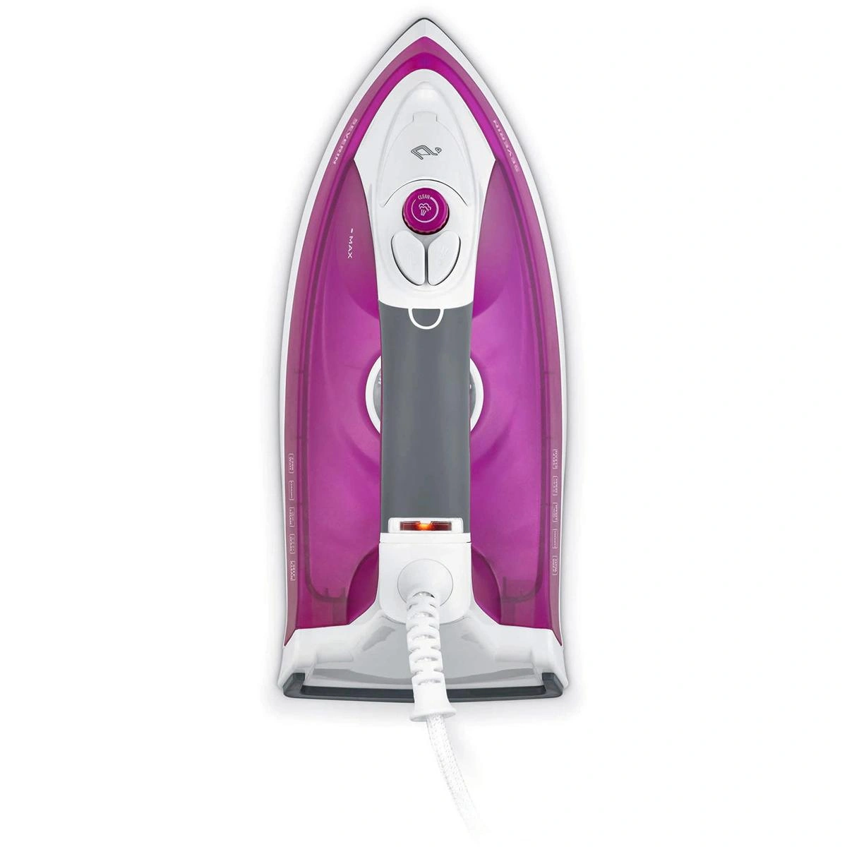 Elektrisches Bügeleisen - 2200 Watt - Lila/Weiß - 400 ml - 5