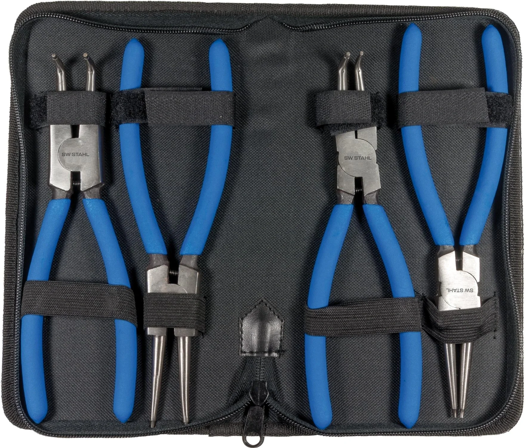 Sicherungsringzangensatz, 225 mm, 4 - teilig - 1