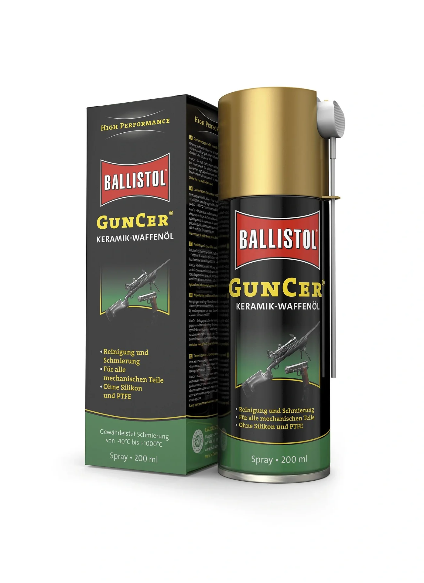 Waffenöl Spray "GunCer", 200 ml - 1