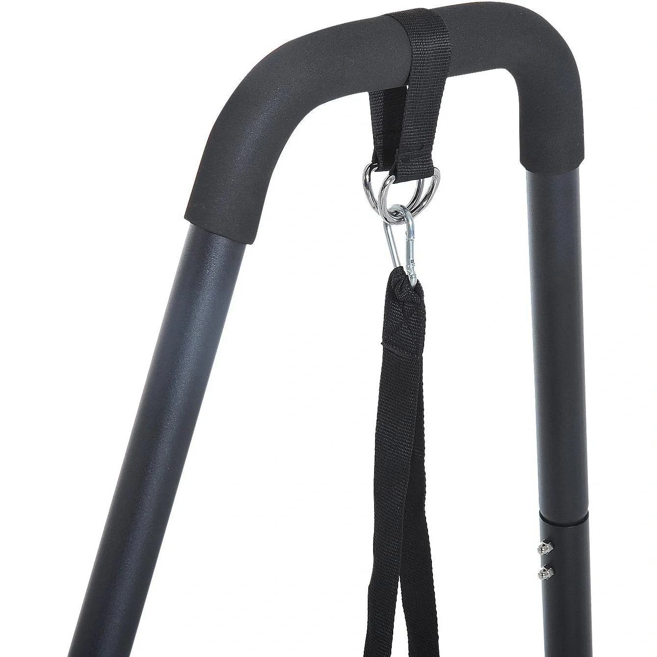 Dipstation mit Schlingentrainer Stahl Schwarz - 9
