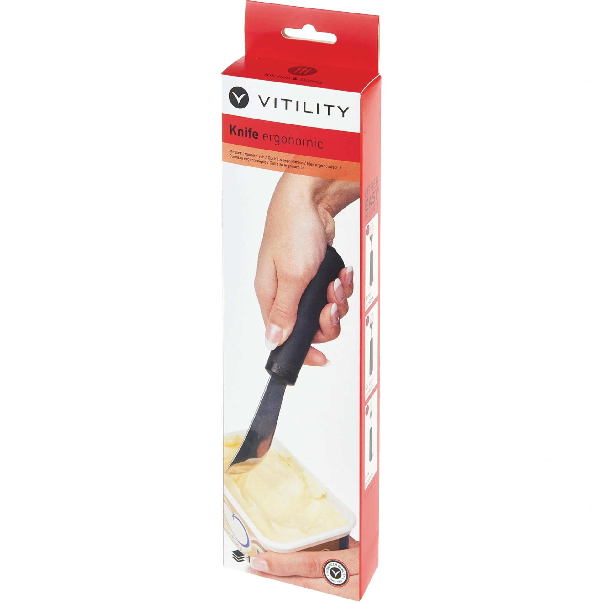 Besteck - Messer Ergonomisch Schwarz - 1