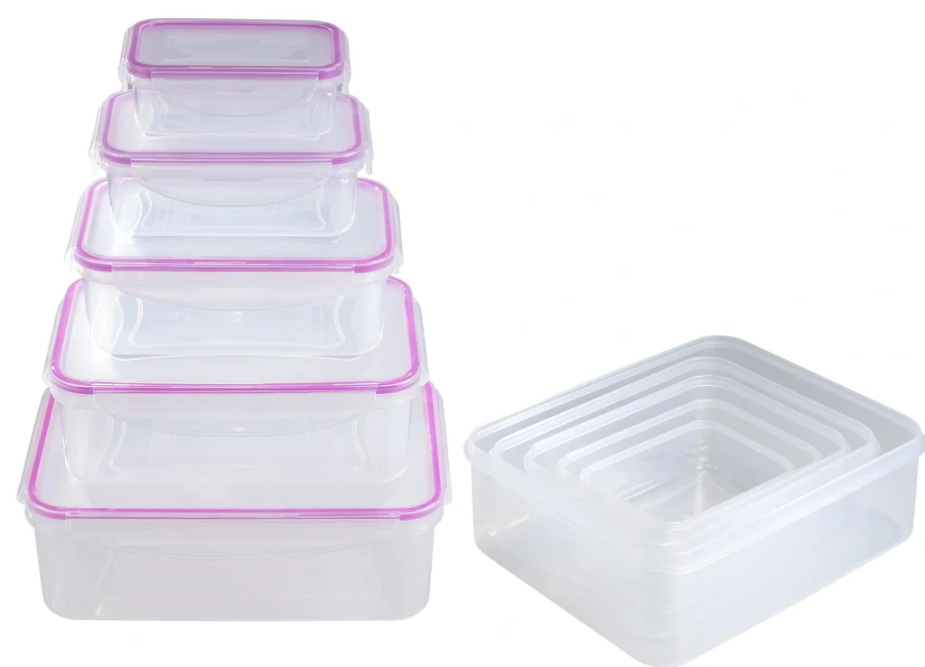 Vorratsdosen 5-teilig, berry - 2