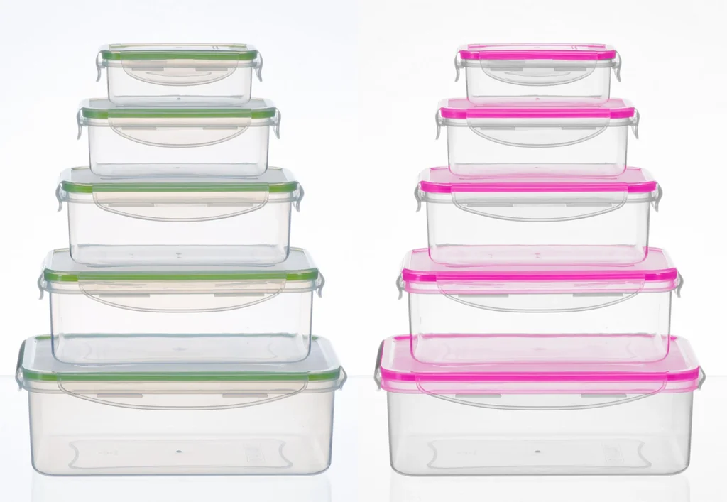 Vorratsdosen 5-teilig, grün - 2