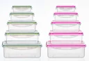 Vorratsdosen 5-teilig, grün - 2