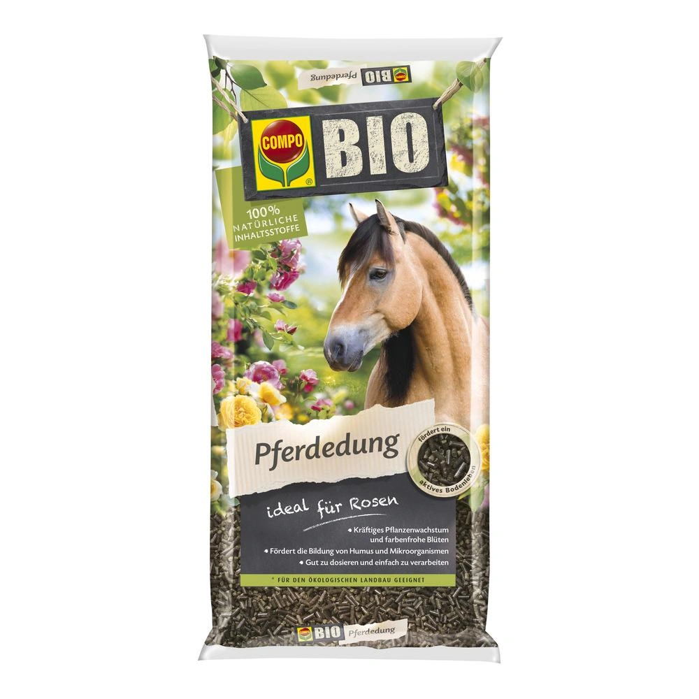BIO Pferdedung für Rosen - 12 kg - 1