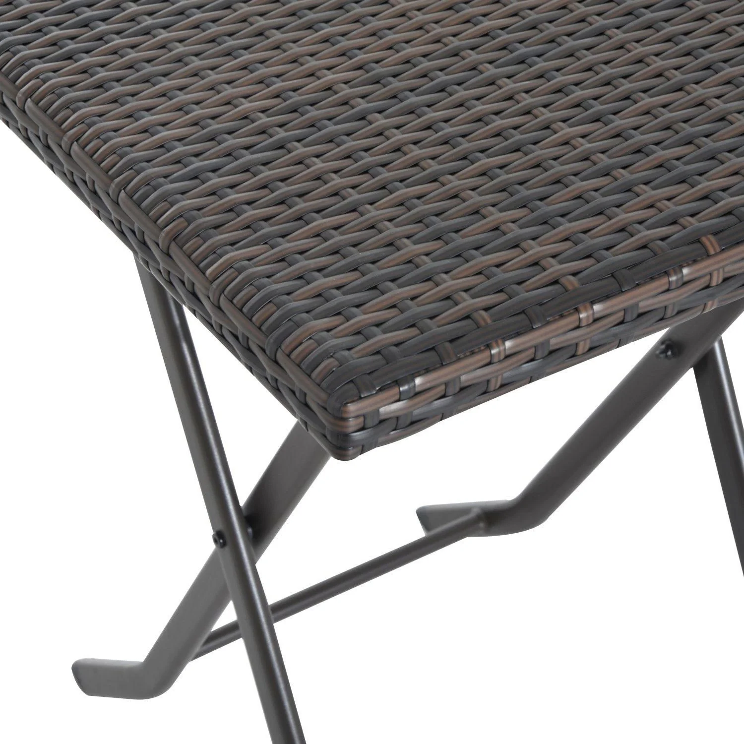 Bistroset Polyrattan 3 tlg, Sitzgarnitur Balkonset - 8