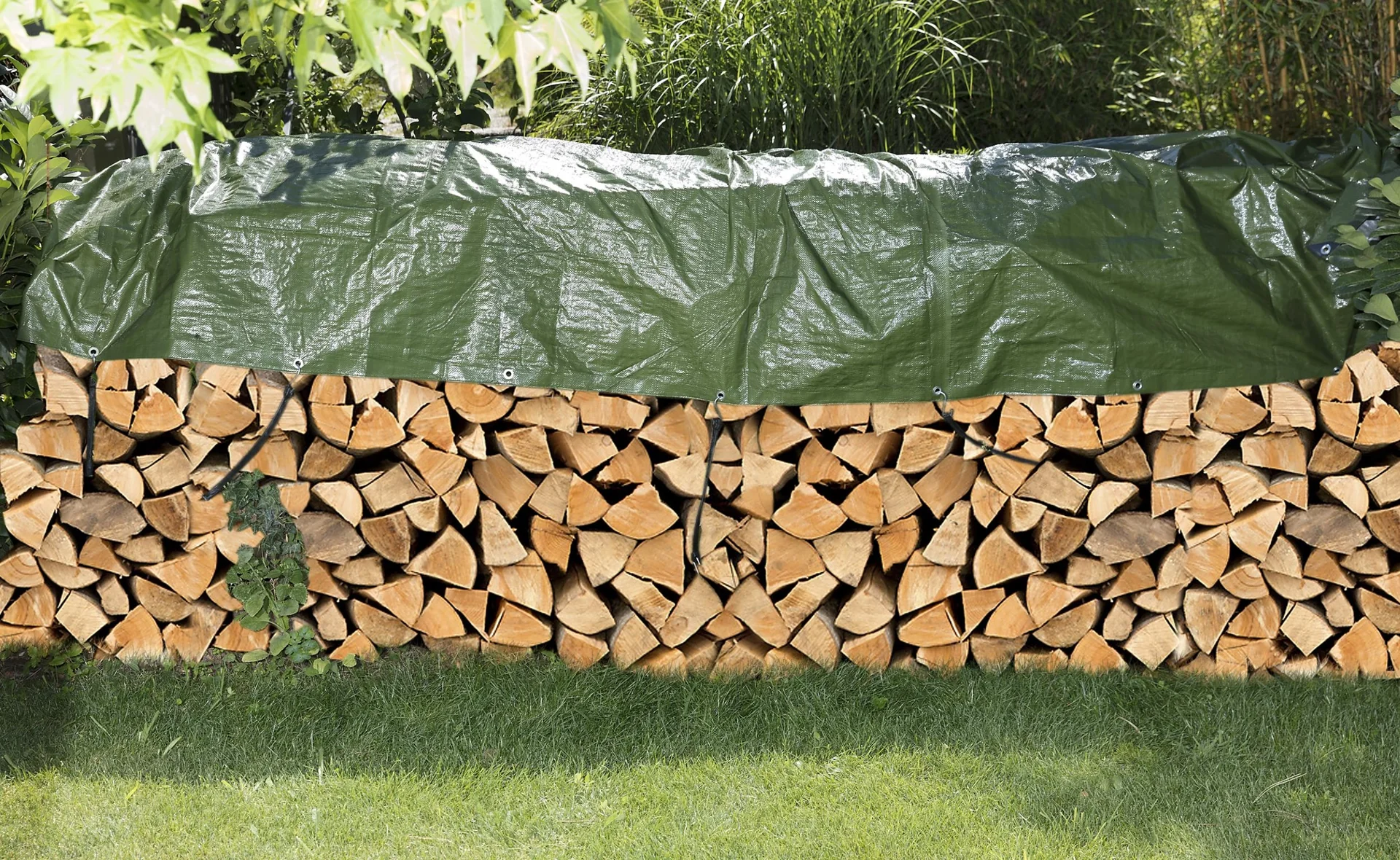 Gewebeplane 90 gsm 2x3 m grün - 2