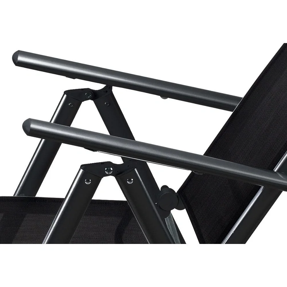 Aluminium-Gartenset Bern 6+1 Mattglas anthrazit - Set - 9