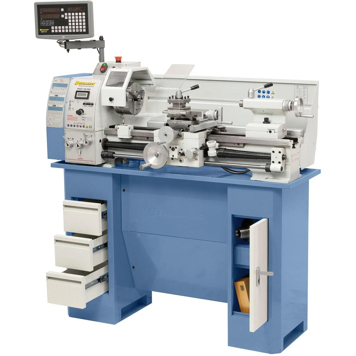 Drehmaschine Bernardo Profi 700 Vario Pro, Digitale - 11
