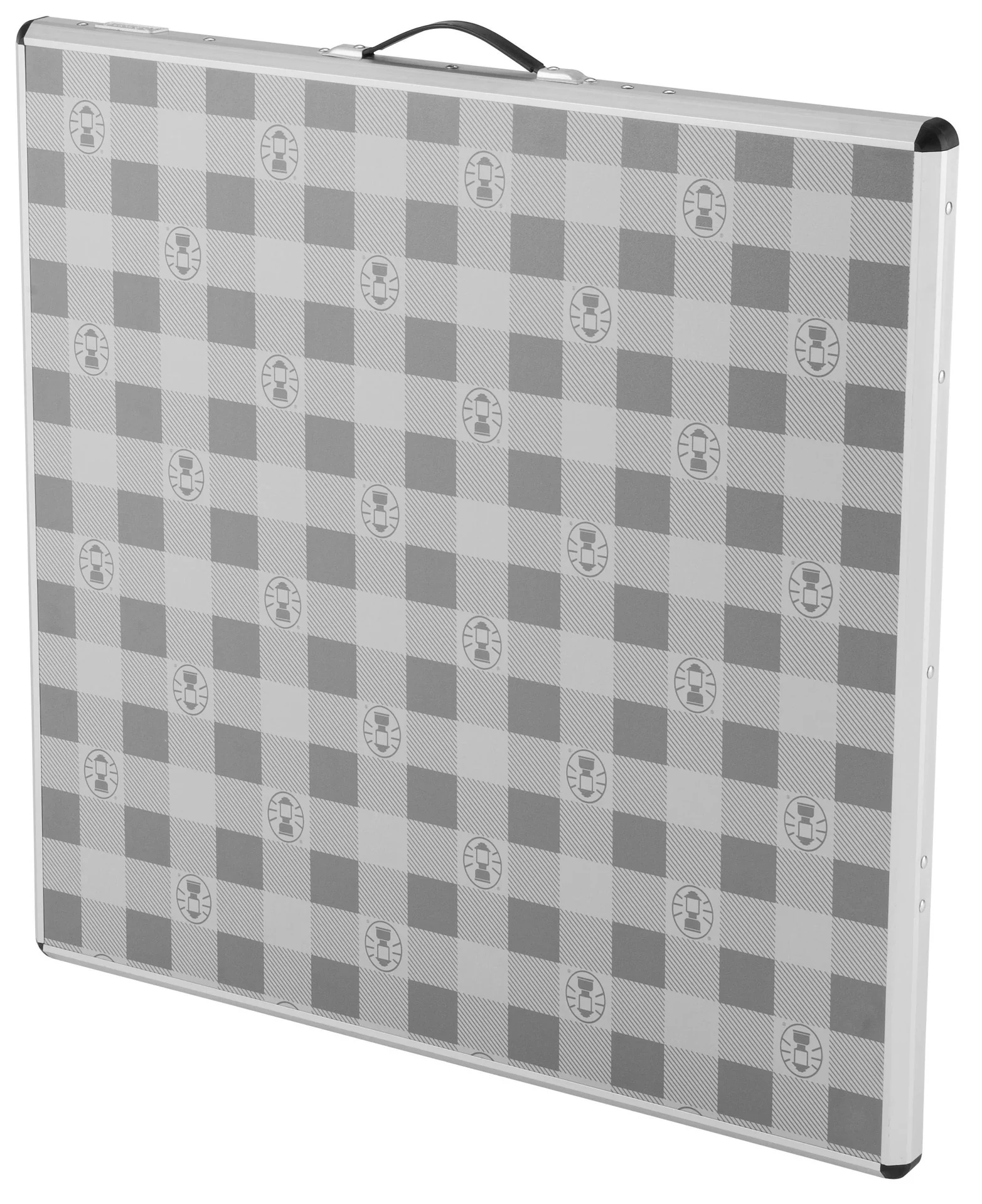 Campingtisch mit antimikrobieller Tischplatte, stabilem Rahmen, faltbaren Beinen und Tragegriff, 80 x 80 x 70 cm - 3