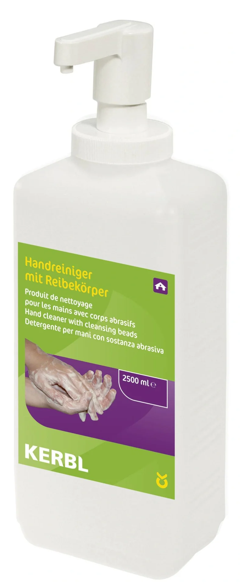 Handreiniger mit Reibekörpern inklusive Pumpe, 2500 ml - 1