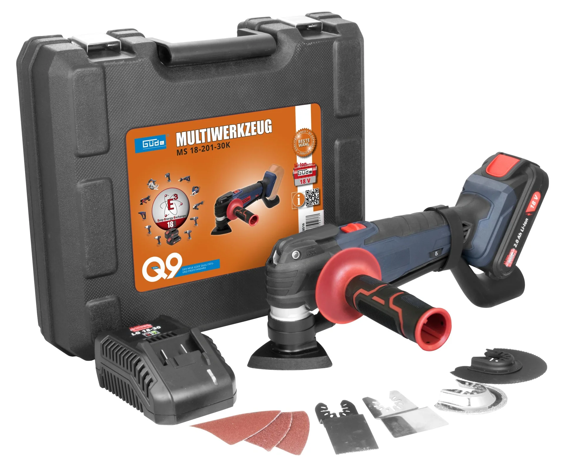 Multifunktions Werkzeug, Akku - MW18-201-30K - 6