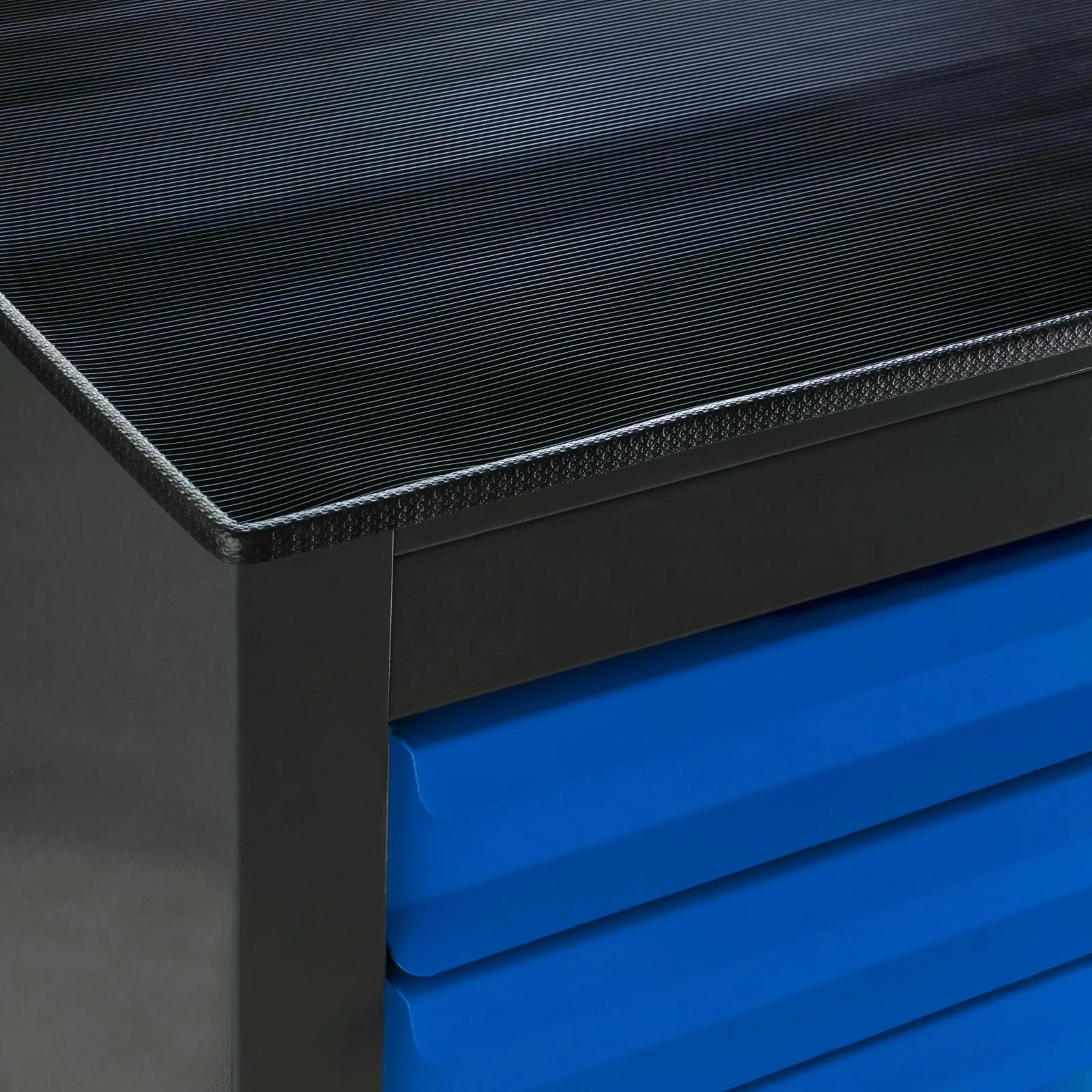 Schubladenschrank / Werkzeugschrank mammut, 10 Schubladen, RAL 7035 / 5012 - 5