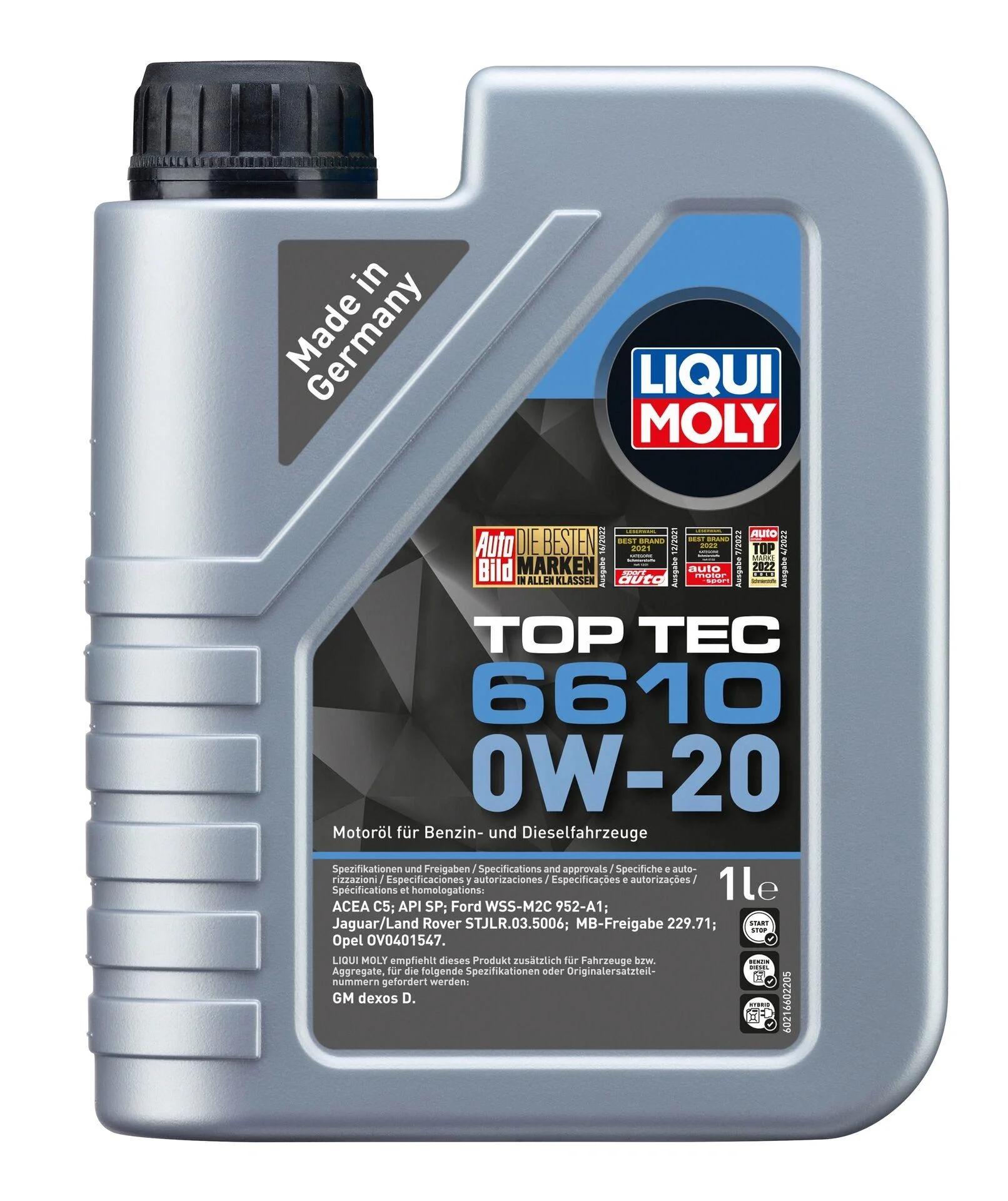 Top Tec 6610 0W-20 1 L - 1