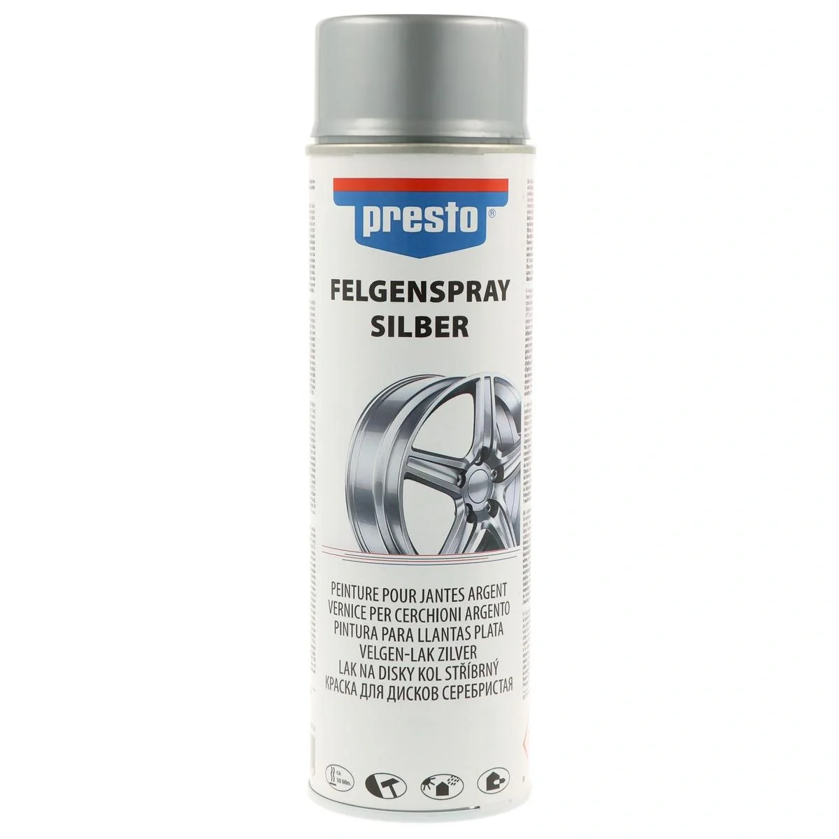 Felgenlack, Farbe Silber, 500 ml - 2