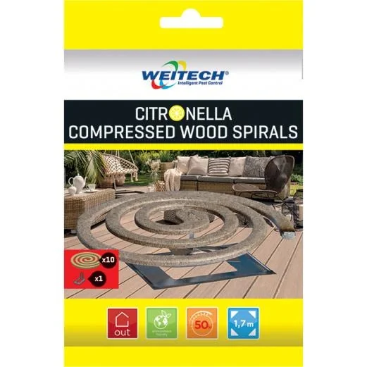 Zitronengras-Spirale - Holz - 1