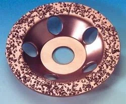 Hartmetall Topfscheibe 115 mm, grob, schräg - 1